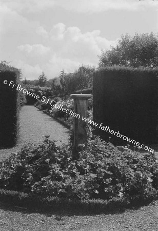 LISMORE CASTLE  IN THE FLOWER GARDEN